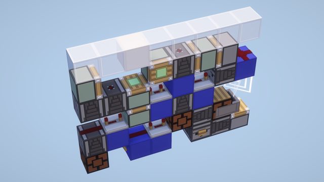 Smallest 1x1 carpet trapdoor